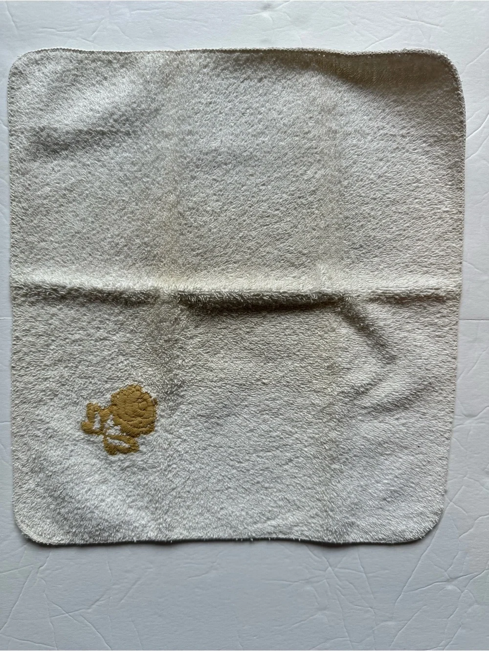 Vintage Dundee Gold Rose Towel Set Of 3 Hand Towel Wash Cloth Bath Towel Fringe
